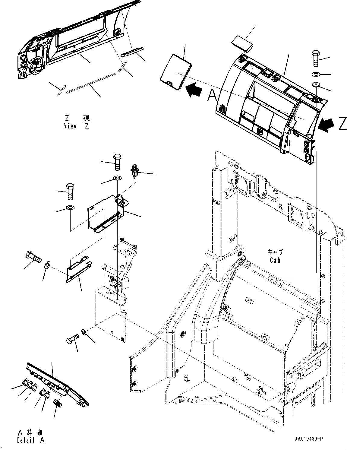 Схема запчастей Komatsu PC138USLC-10 - СИДЕНЬЕ ОПЕРАТОРА ЗАДН. КРЫШКА, КРЫШКА(№-) СИДЕНЬЕ ОПЕРАТОРА ЗАДН. КРЫШКА, С VOLT POWER ВЫПУСКН., -SOCKET