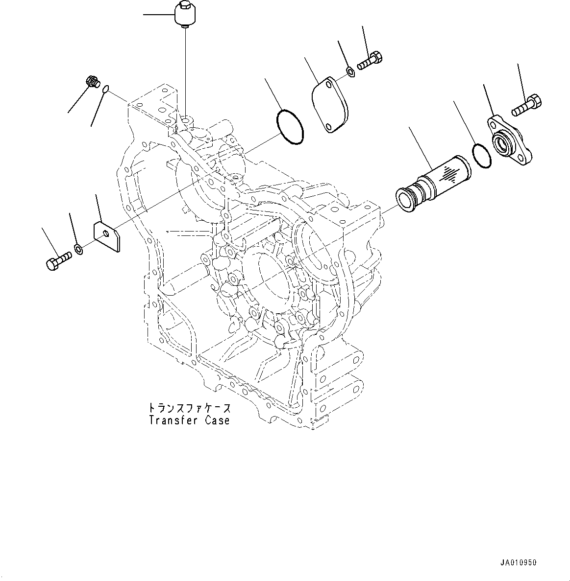 Схема запчастей Komatsu WA320-7 - ПЕРЕДАЧА, МАГНИТ ASSEMBLY И САПУН (№8-) ПЕРЕДАЧА, С КРЫШКА МАСЛОНАЛИВНОГО ПАТРУБКА БЛОКИРОВКА И КРЫШКИБЛОКИР.