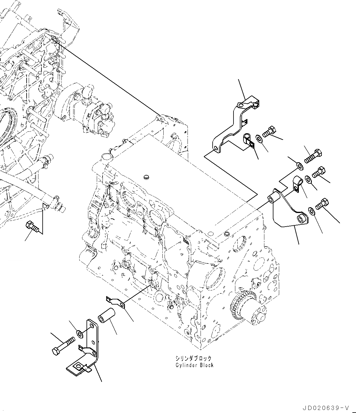 Схема запчастей Komatsu PC200-8E0 - ЭЛЕКТРИЧ. ПРОВОДКА, ДВИГАТЕЛЬ КОРПУС (№8-) ЭЛЕКТРИЧ. ПРОВОДКА