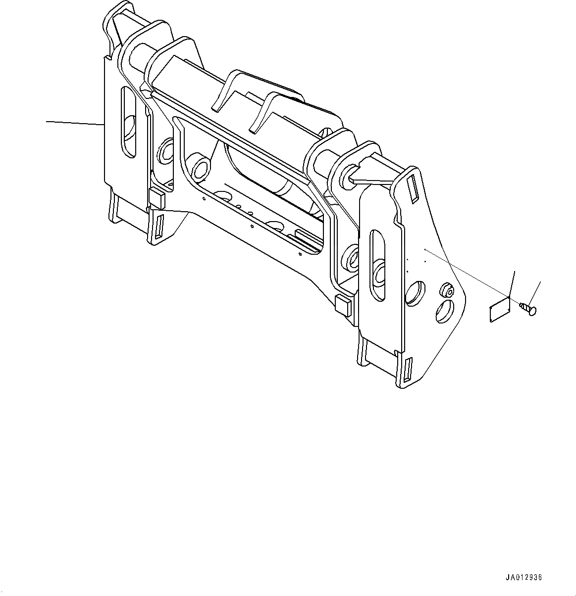 Схема запчастей Komatsu WA270-7 - MULTI-COUPLER, РАМА (№8-) MULTI-COUPLER, С 2-Х СЕКЦИОНН. УПРАВЛЯЮЩ. КЛАПАН