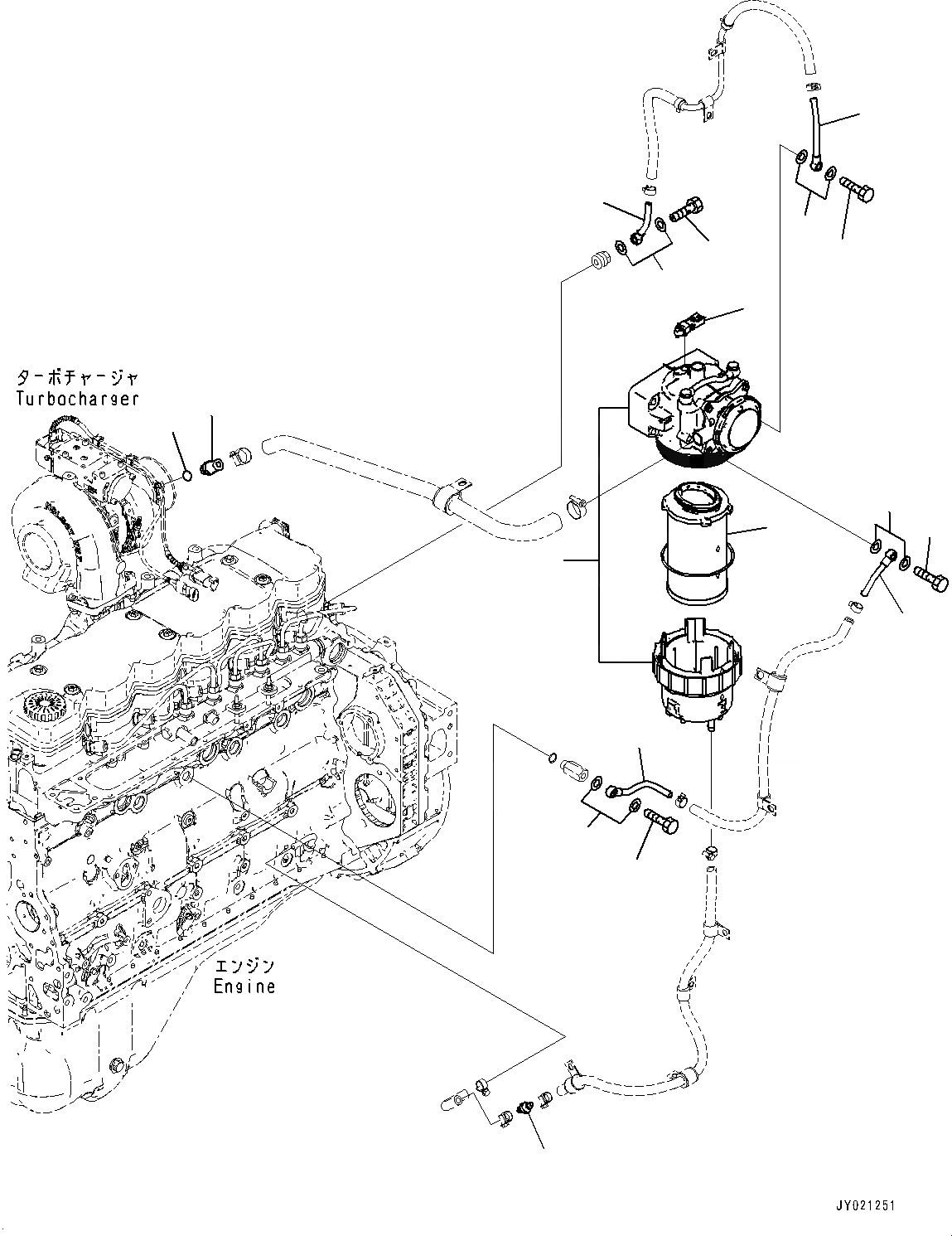 Схема запчастей Komatsu SAA6D107E-2G - KOMATSU ЗАКРЫТ.D CRANKКОРПУС ВЕНТИЛЯТОРILATION (KCCV) (№-) KOMATSU ЗАКРЫТ.D CRANKКОРПУС ВЕНТИЛЯТОРILATION (KCCV)