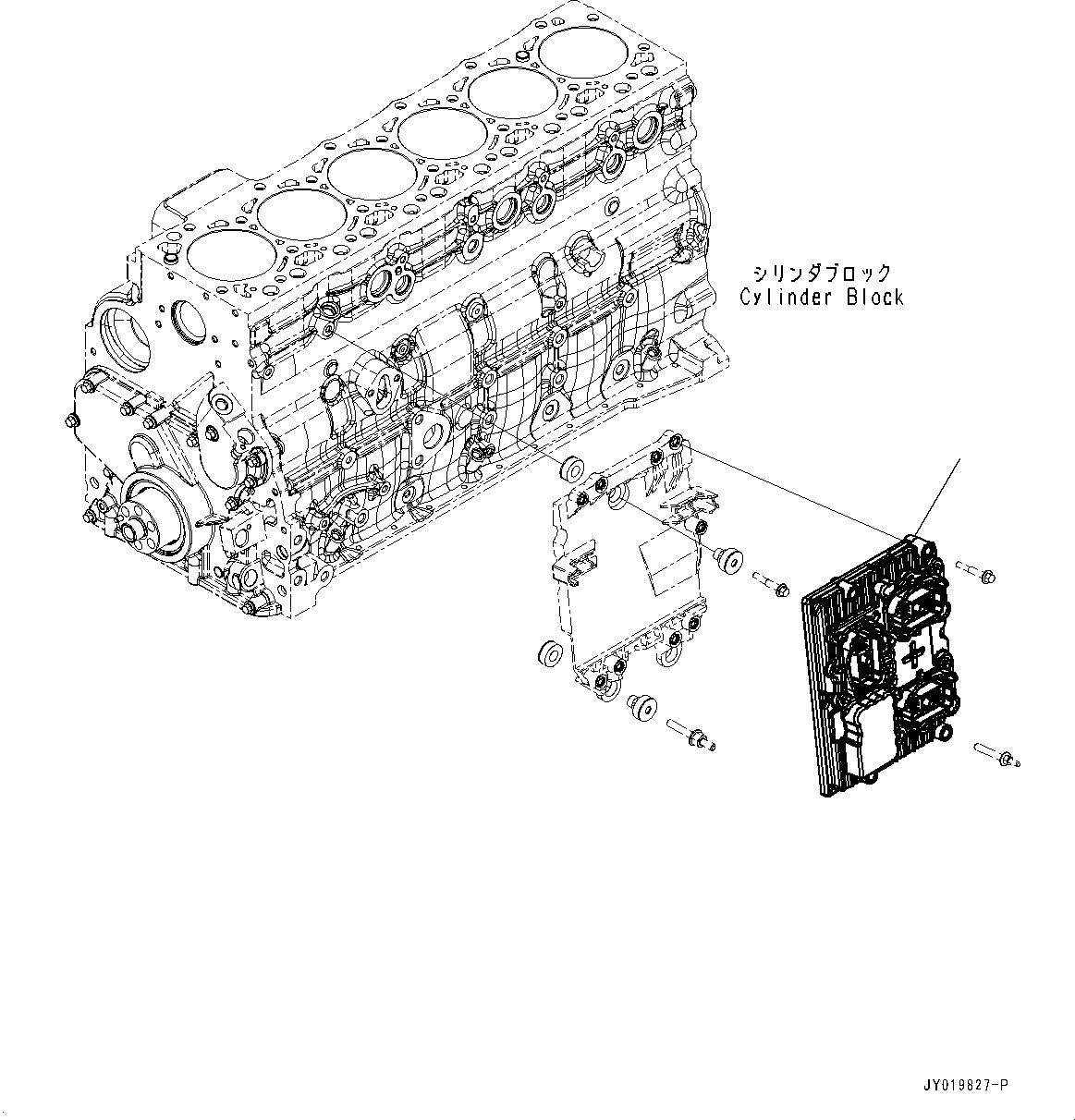 Схема запчастей Komatsu SAA6D107E-2G - УПРАВЛ-Е ДВИГАТЕЛЕМLER (№-) УПРАВЛ-Е ДВИГАТЕЛЕМLER