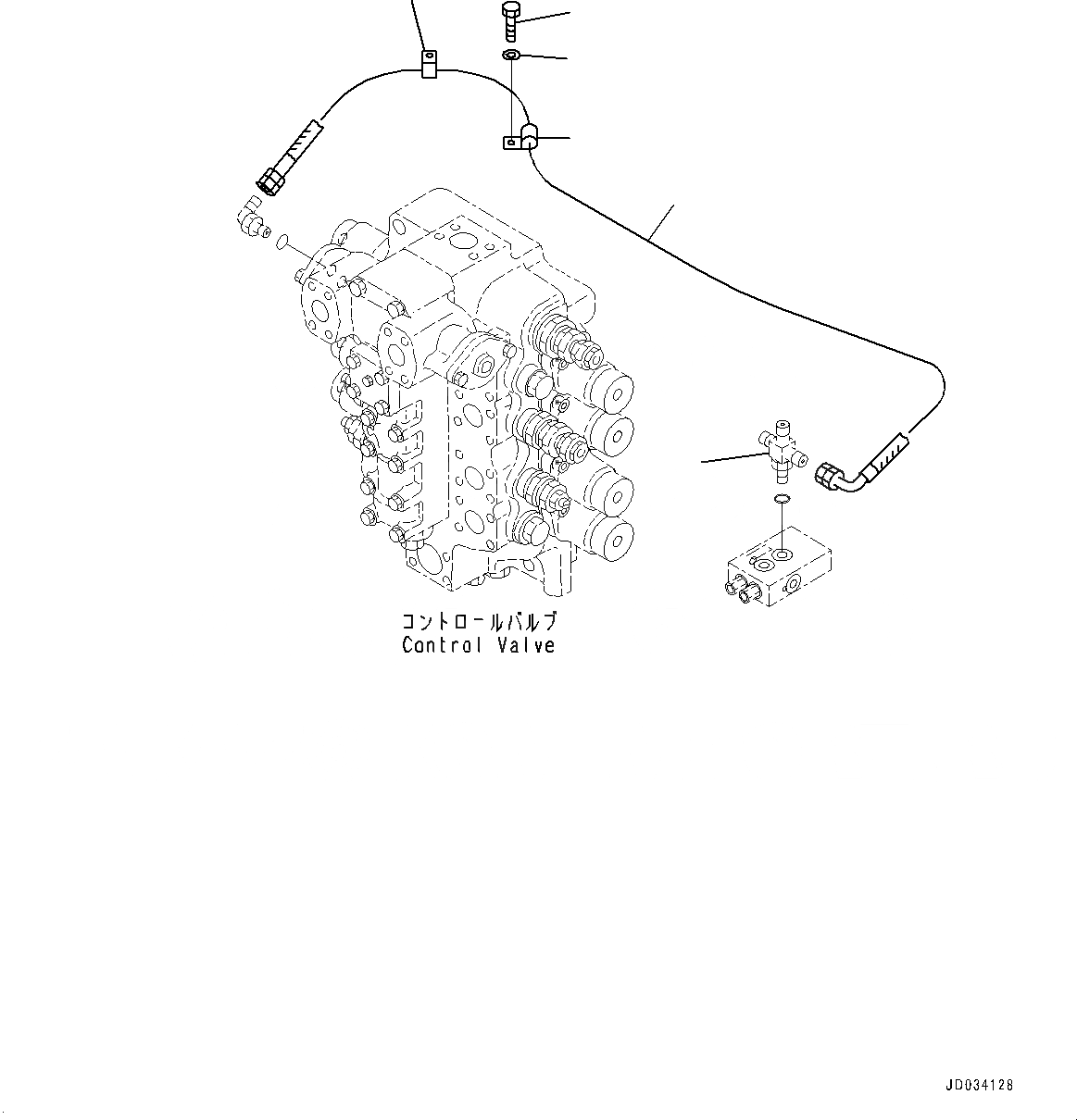 Схема запчастей Komatsu PC850-8R1 - ПРОПОРЦИОНАЛЬН. PRESSURE УПРАВЛ-Е (PPC) ПРЯМ. ГИДРОЛИНИЯ ХОДА(№7-) ПРОПОРЦИОНАЛЬН. PRESSURE УПРАВЛ-Е (PPC) ПРЯМ. ХОД ТРУБЫ