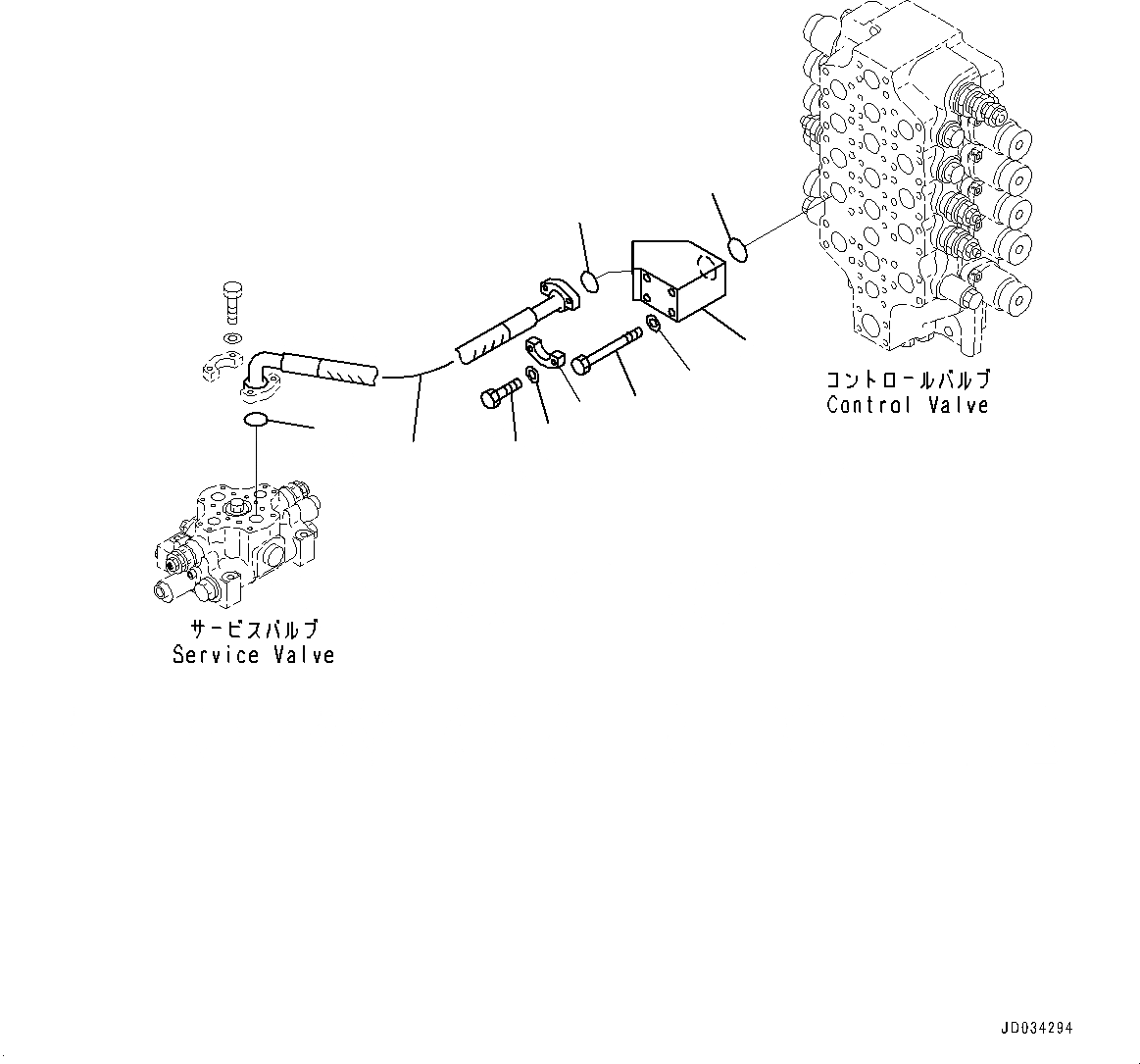 Схема запчастей Komatsu PC850SE-8R1 - СЕРВИСНЫЙ КЛАПАН ТРУБЫ, БЛОК (№7-) СЕРВИСНЫЙ КЛАПАН ТРУБЫ, С -СЕРВИСНЫЙ КЛАПАН