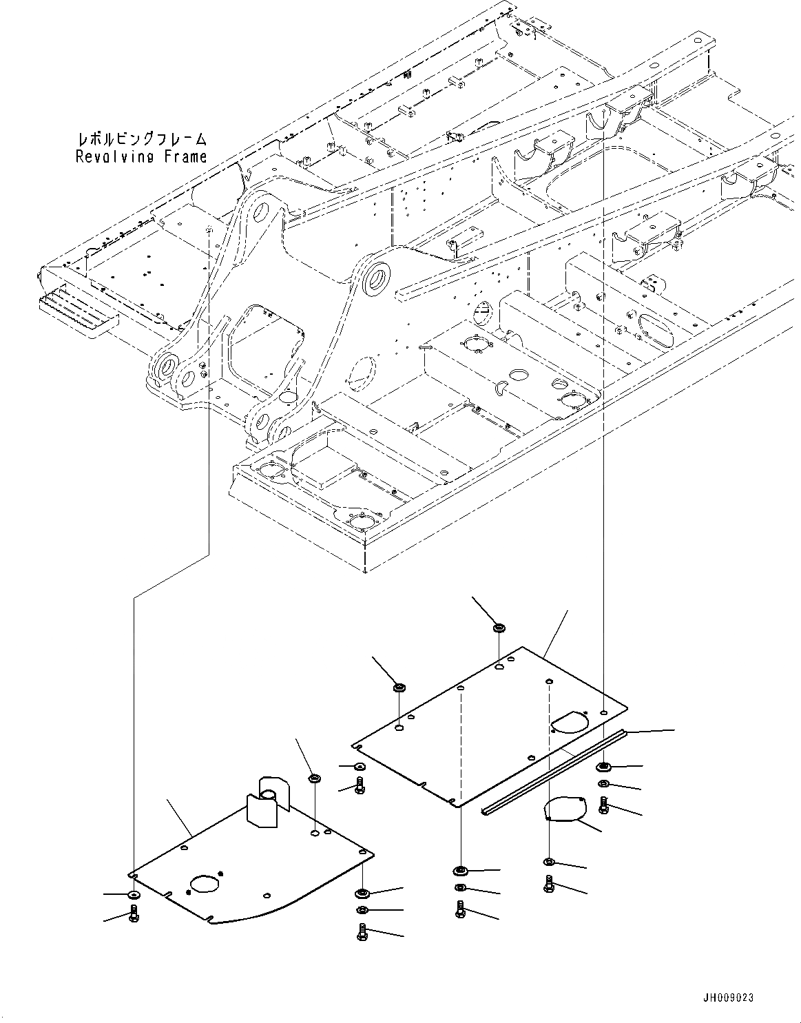 Схема запчастей Komatsu PC300-8M0 - НИЖН. КРЫШКА, (/) (№8-) НИЖН. КРЫШКА, ДЛЯ EXTRA BAD ТОПЛИВН. И ПЛОХ. ТОПЛИВО СПЕЦ-ЯIFICATION, ВОДН.+DUST, БОЛЬШ. ТОПЛИВН. PREФИЛЬТР., PROVISION ДЛЯ ЗАПРАВОЧН.LING НАСОС