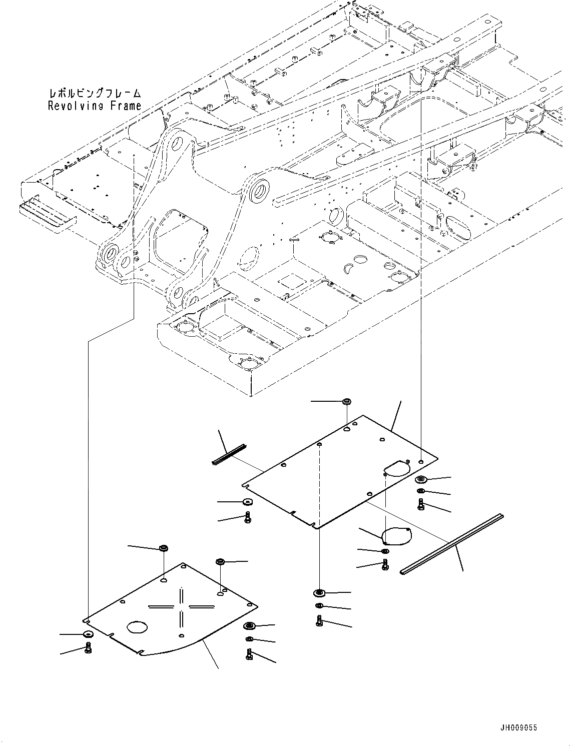 Схема запчастей Komatsu PC300-8M0 - НИЖН. КРЫШКА, (/) (№8-) НИЖН. КРЫШКА, ДЛЯ EXTRA BAD ТОПЛИВН. И ПЛОХ. ТОПЛИВО СПЕЦ-ЯIFICATION, ВОДН.+DUST, ДОПОЛН. ФИЛЬТР., PROVISION ДЛЯ ЗАПРАВОЧН.LING НАСОС