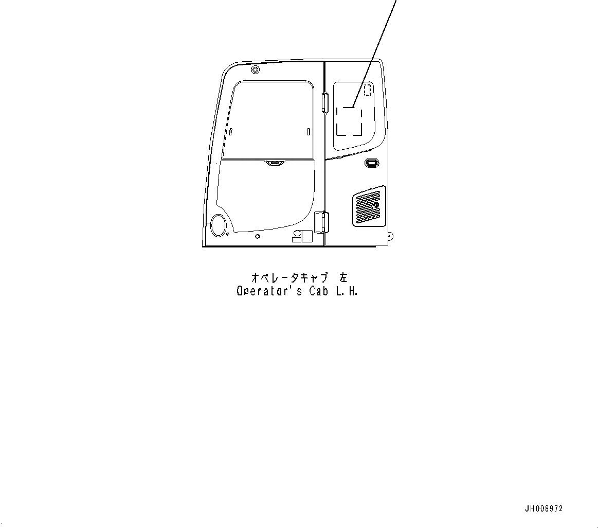 Схема запчастей Komatsu PC350-8M0 - BALANCING POSITION И LIFT POINT MARK (№8-) BALANCING POSITION И LIFT POINT MARK, АНГЛ.