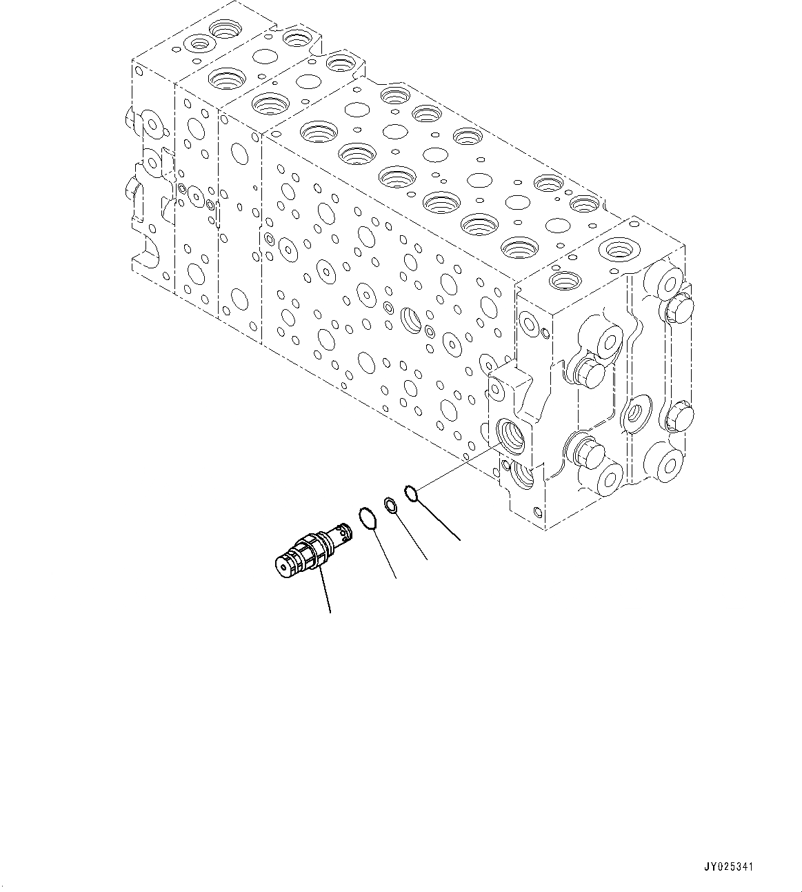 Схема запчастей Komatsu PC490LC-11 - УПРАВЛЯЮЩ. КЛАПАН, ВНУТР. ЧАСТИ (/) (№8-) УПРАВЛЯЮЩ. КЛАПАН, 8-СЕКЦИОНН., С -ДОПОЛН. АКТУАТОР ТРУБЫ, АККУМУЛЯТОР