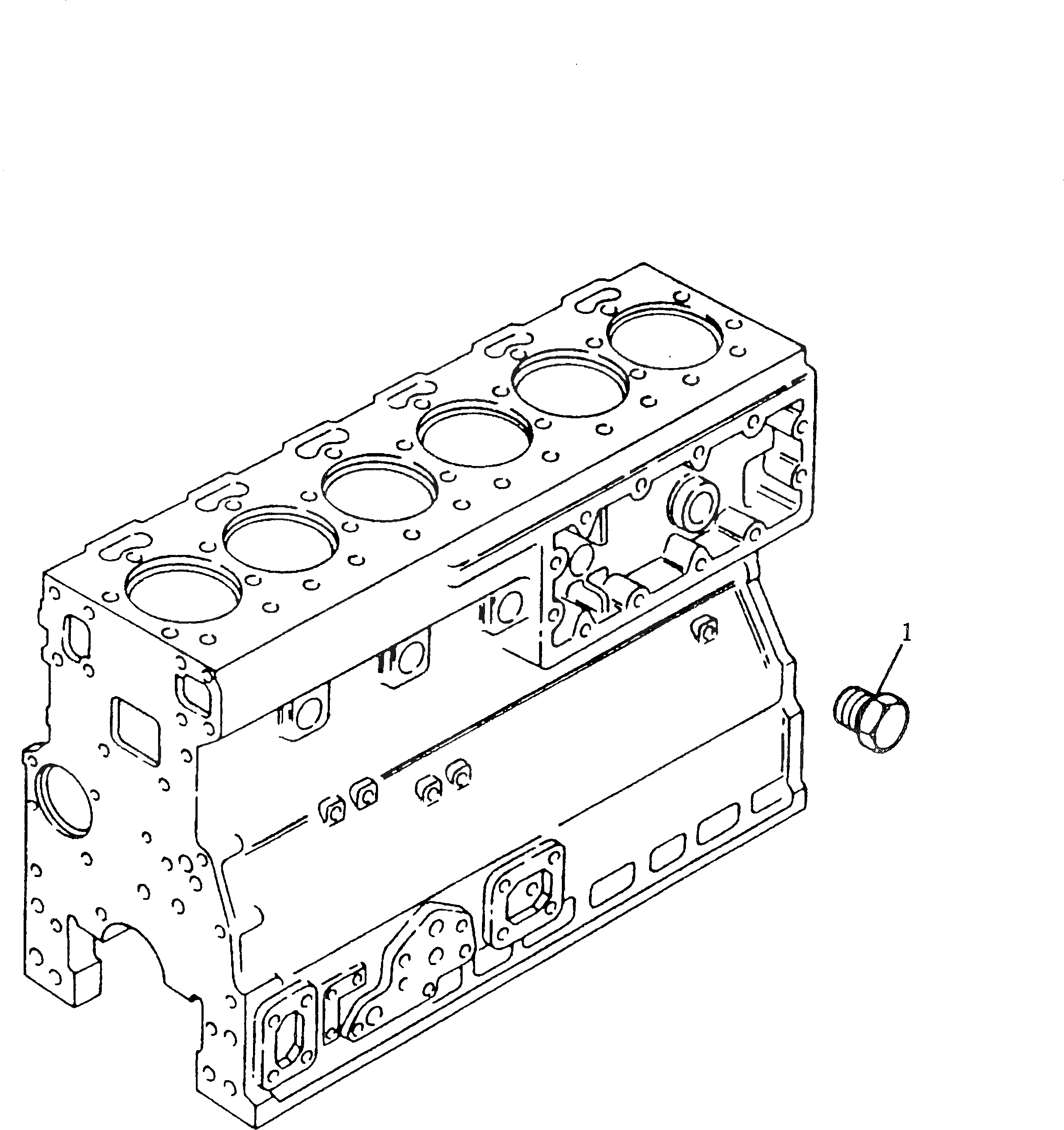 Схема запчастей Komatsu 1006-6TLR2 - РАДИАТОР И COWLING БЛОК ЦИЛИНДРОВ