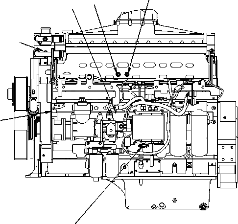 Схема запчастей Komatsu 210M QSK19 Engine - УПРАВЛ-Е ДВИГАТЕЛЕМ MODULE ТОПЛИВН. SHUTDOWN КЛАПАН & ДАТЧИКS ЭЛЕКТРИКА