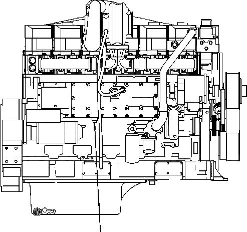 Схема запчастей Komatsu 210M QSK19 Engine - УПРАВЛ-Е ДВИГАТЕЛЕМ MODULE ТОПЛИВН. SHUTDOWN КЛАПАН & ДАТЧИКS ЭЛЕКТРИКА