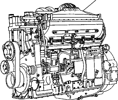 Схема запчастей Komatsu 210M QSK19 Engine - ДВИГАТЕЛЬ ASSEMBLIES КОМПЛЕКТ ПРОКЛАДОКS И REPВОЗД. КОМПЛЕКТS