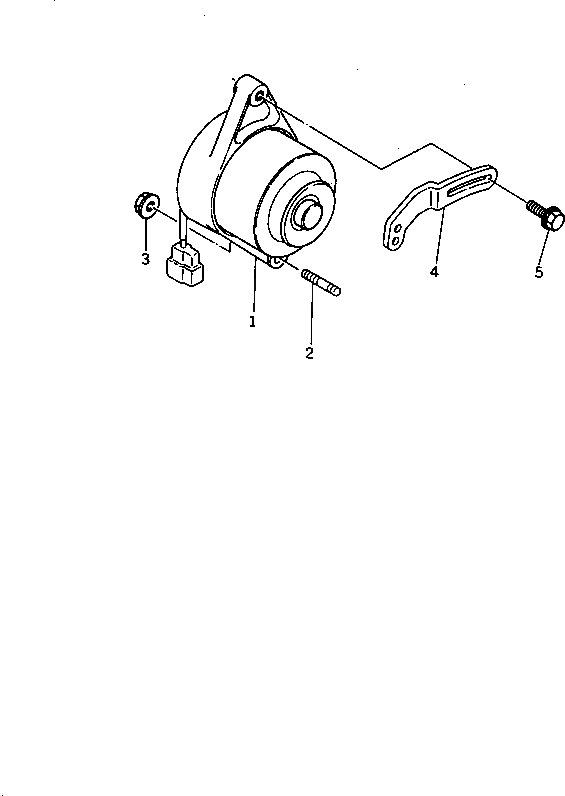 Схема запчастей Komatsu 3D75N-1YC - - -