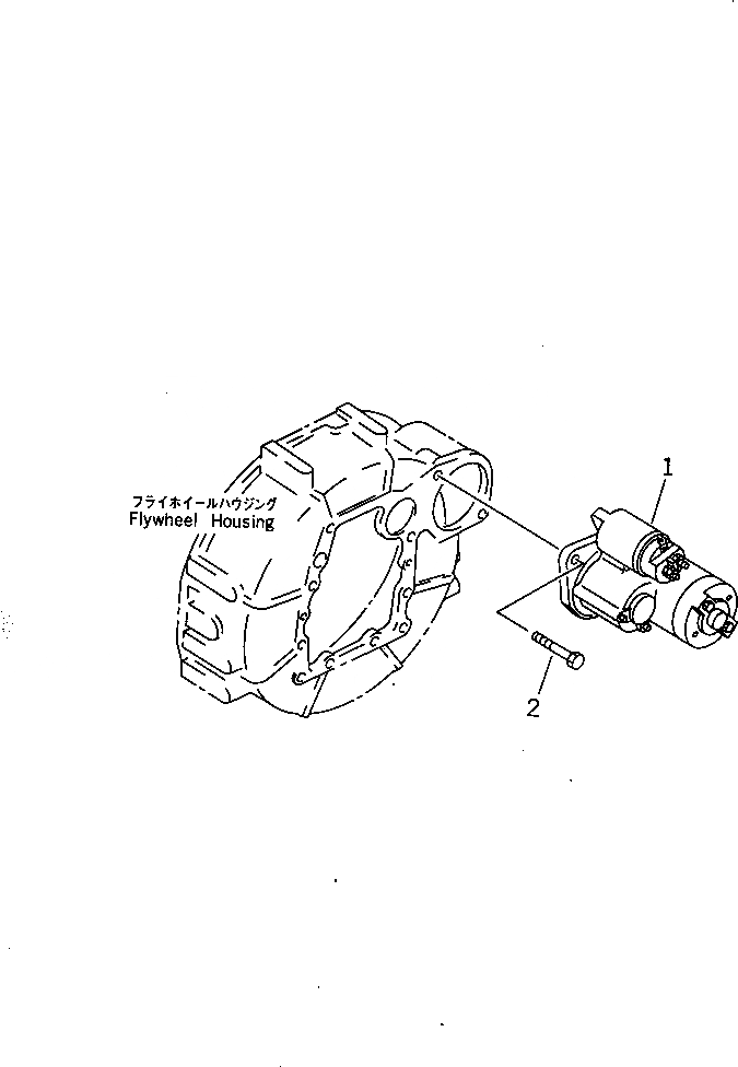 Схема запчастей Komatsu 3D84E-3P - СТАРТЕР И КРЕПЛЕНИЕ ЭЛЕКТРИКА