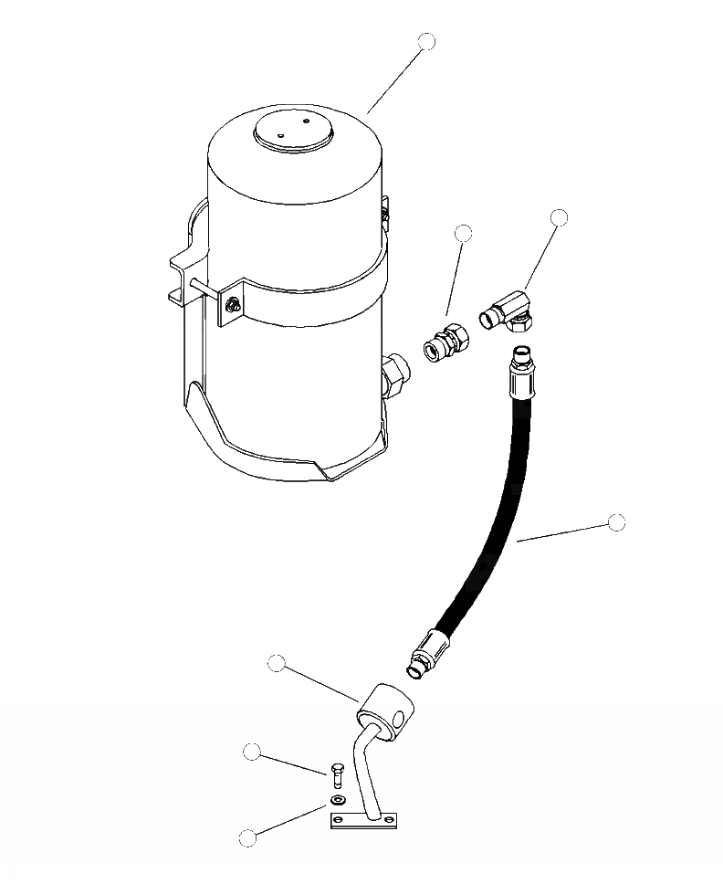 Схема запчастей Komatsu 430FX-1 - V-7A FIRE SUPPRESSION СИСТЕМА CHEMICAL БАК - DISTRIBUTION TEE АКСЕССУАРЫ