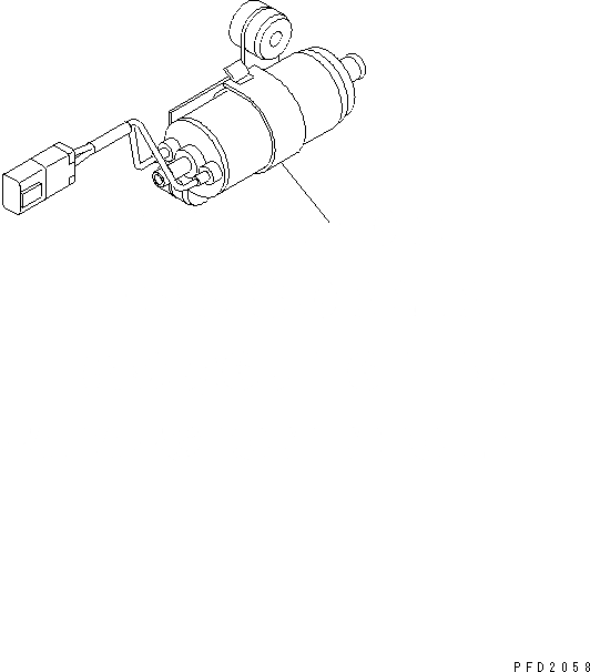 Схема запчастей Komatsu 4D102E-1C-US - НАСОС ПОДКАЧКИ ТОПЛИВА (ОПЦИОНН)(№-) ДВИГАТЕЛЬ