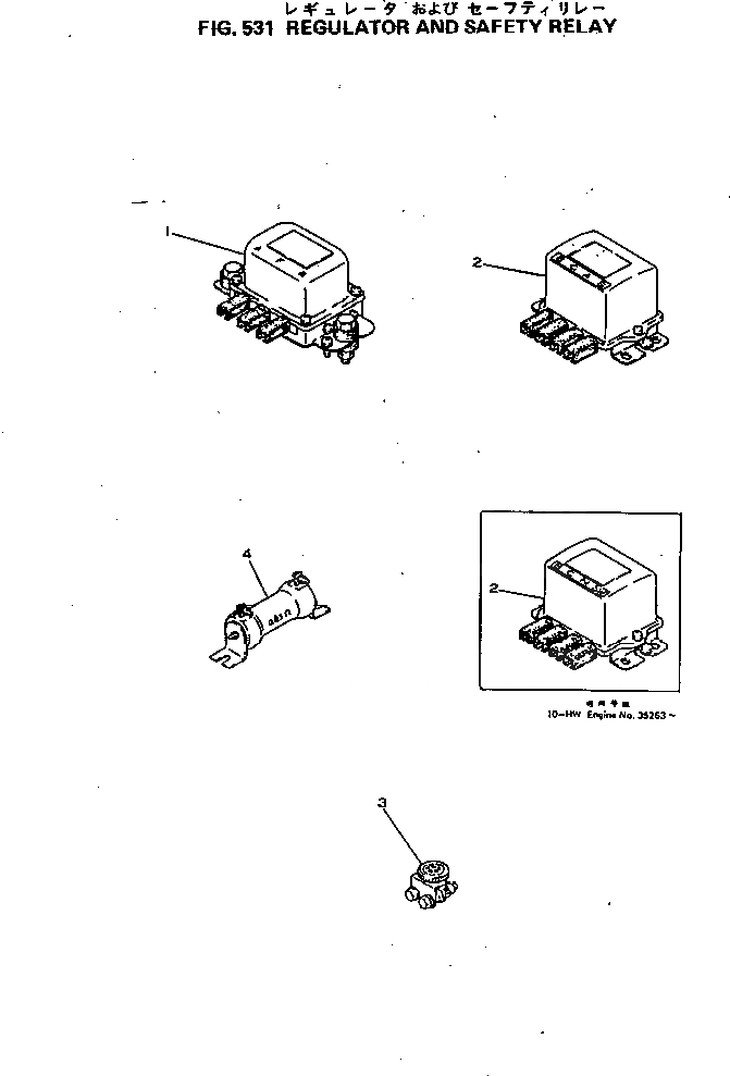 Схема запчастей Komatsu 4D92-1A - - -