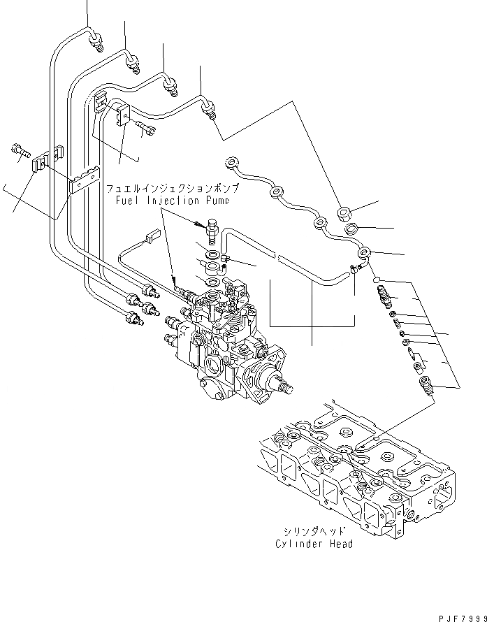 Схема запчастей Komatsu 4D92E-1B45-BM - ТОПЛИВН. ИНЖЕКТОРНЫЙ КЛАПАН ДВИГАТЕЛЬ