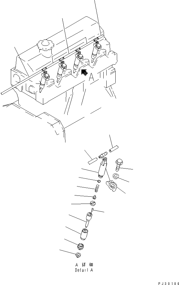 Схема запчастей Komatsu 4D95L-1K - - -