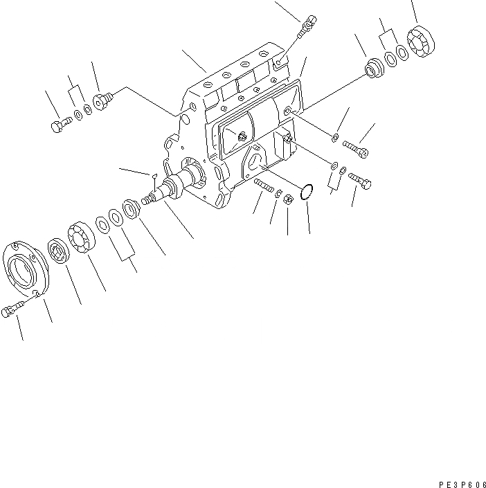 Схема запчастей Komatsu 4D95L-1Z - - -