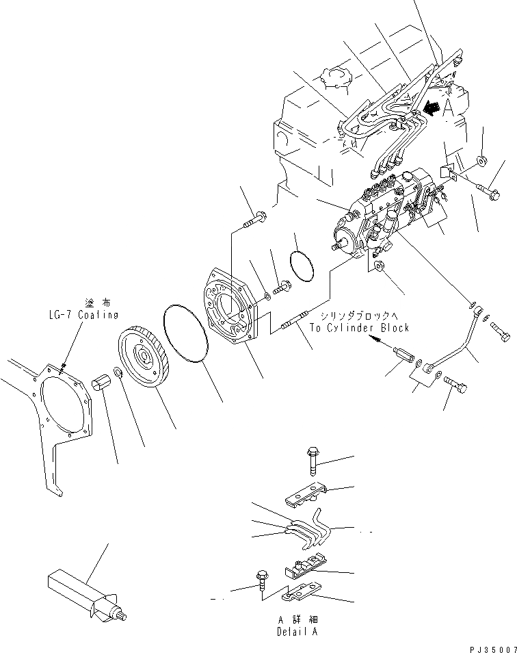 Схема запчастей Komatsu 4D95S-W-1D - - -