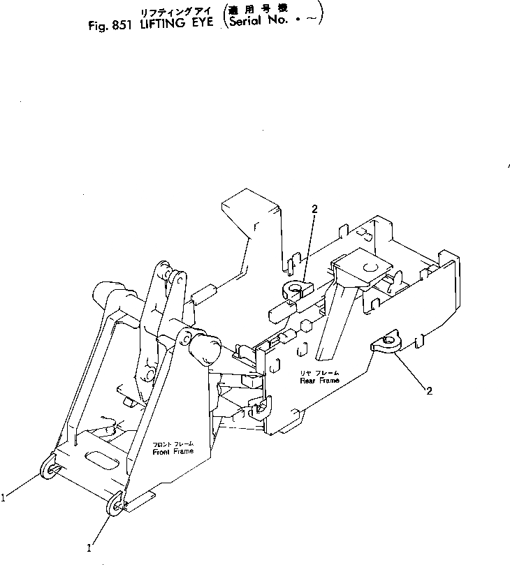 Схема запчастей Komatsu 505-1 - ПОДЪЕМ EYE(№.-) ОПЦИОННЫЕ КОМПОНЕНТЫ