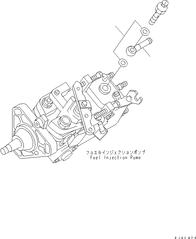 Схема запчастей Komatsu 6D102E-1F-C1 - ВОЗВРАТ ТОПЛИВА(№8-9) ДВИГАТЕЛЬ