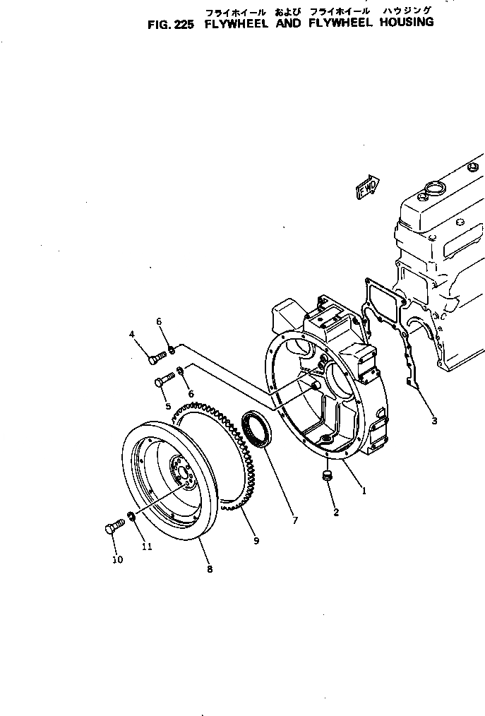 Схема запчастей Komatsu 6D105-1C - - -