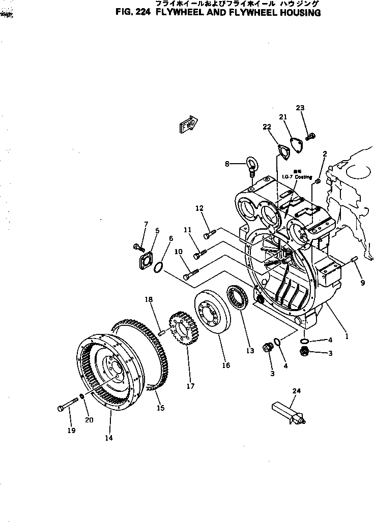 Схема запчастей Komatsu 6D125-1Q - - -