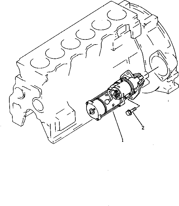 Схема запчастей Komatsu 6D95L-1U - - -