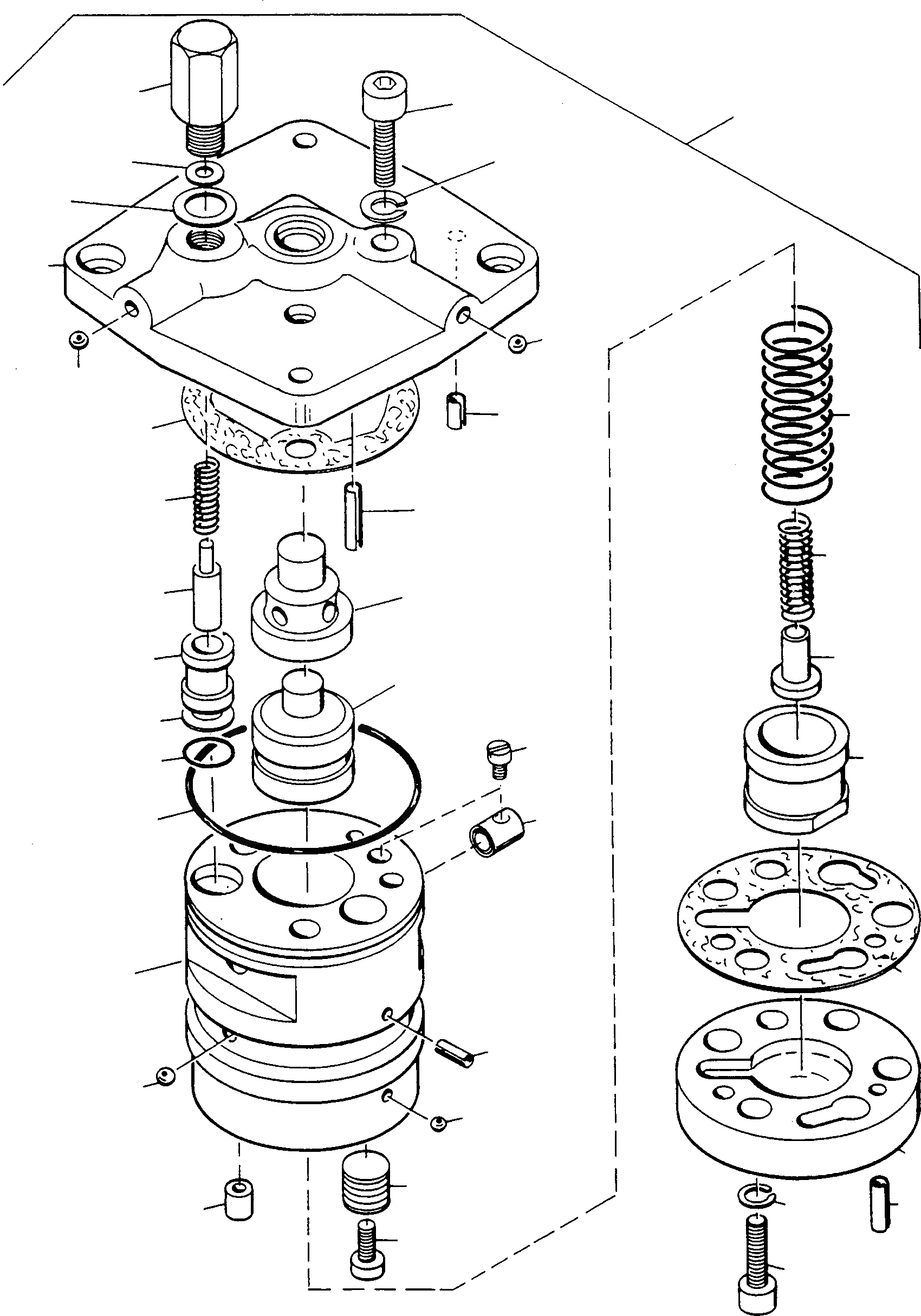 Схема запчастей Komatsu 70E - PRESSURE REGULATING КЛАПАН ТРАНСМИССИЯ И ЗАДН. МОСТ