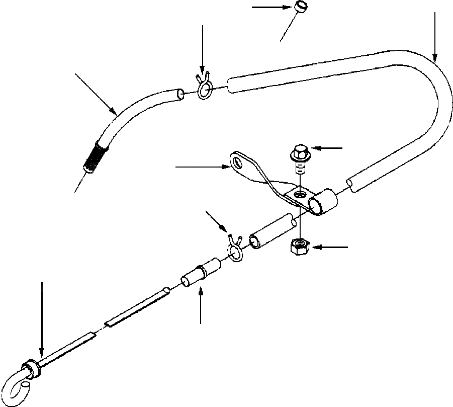 Схема запчастей Komatsu D32E-1 - МАСЛ. ЩУП POWER - DE-