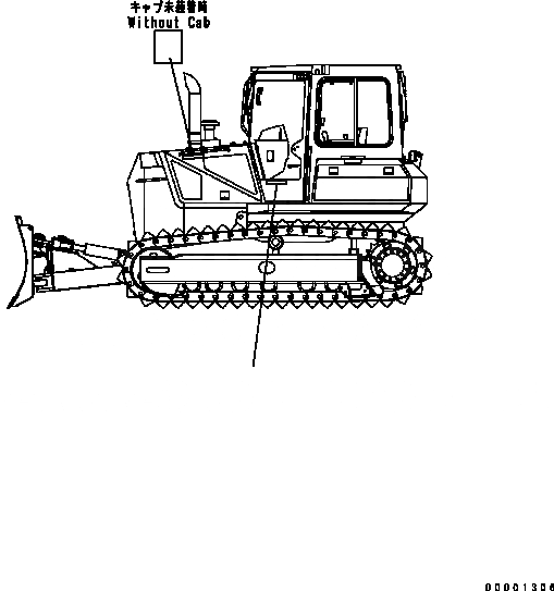 Схема запчастей Komatsu D41E-6 - МАРКИРОВКА (GALEO) МАРКИРОВКА