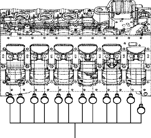 Схема запчастей Komatsu D51EX - A-AA КЛАПАН ТОЛКАТЕЛЬ 