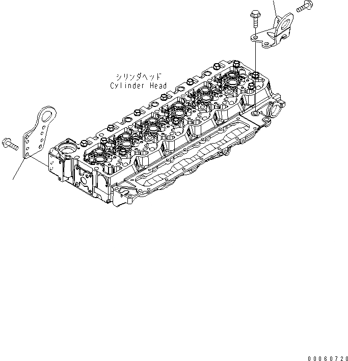 Схема запчастей Komatsu SAA6D107E-1KB-W - ПОДЪЕМ КОРПУС ДВИГАТЕЛЬ