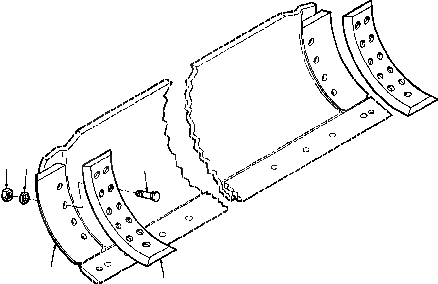 Схема запчастей Komatsu GD530A - РЕВЕРСИВН. OVERLAY END BIT УСТАНОВКА ДЛЯ - /8 IN. X IN. РЕЖУЩ. КРОМКА КРЕПЛЕНИЕED ОБОРУД-Е