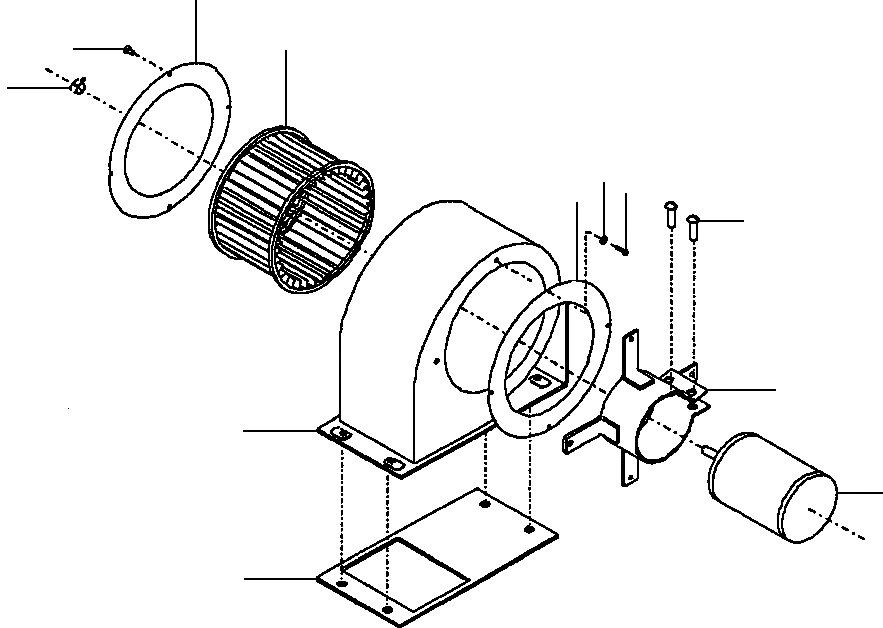 Схема запчастей Komatsu GD650A - НАГНЕТАТЕЛЬ МОТОР ASSEMBLY SUPERSTRUCTURE