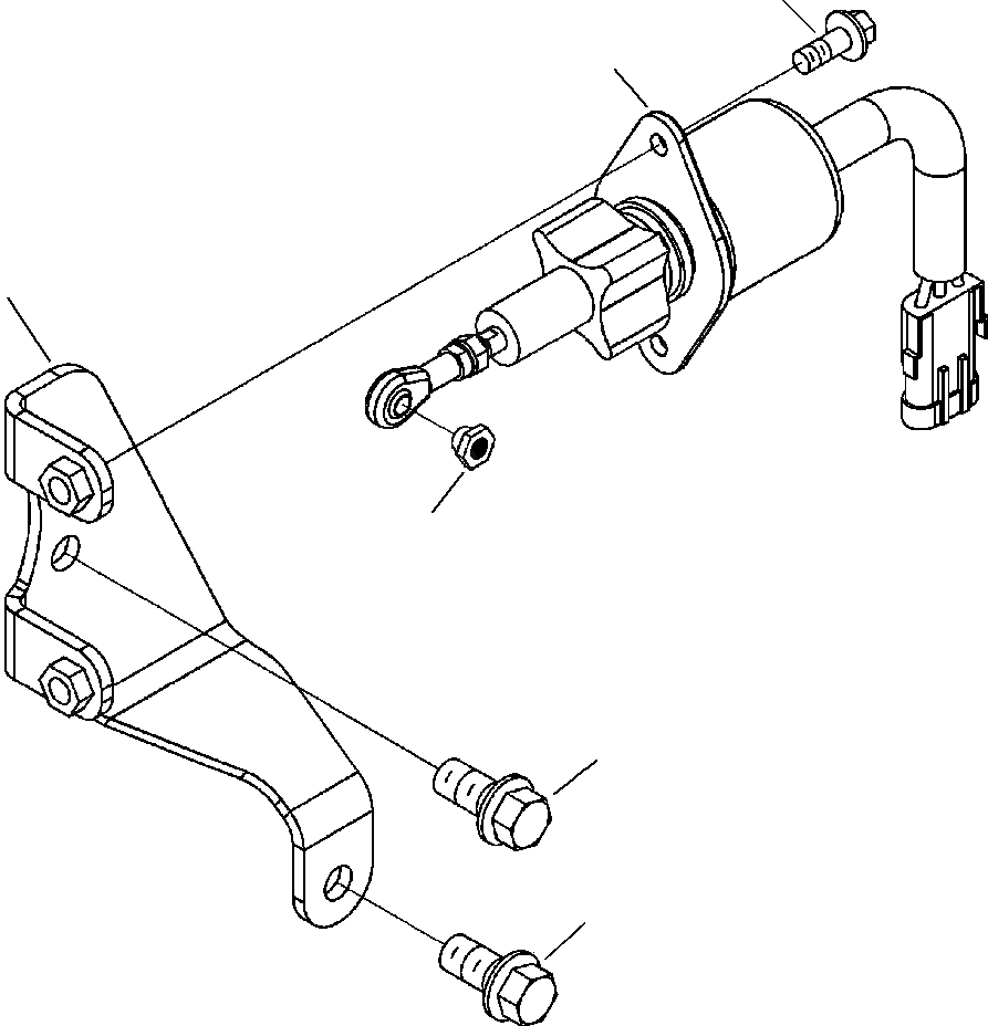 Схема запчастей Komatsu GD650A-2CY - FIG. A-AA ТОПЛИВН. SHUT OFF КЛАПАН ДВИГАТЕЛЬ