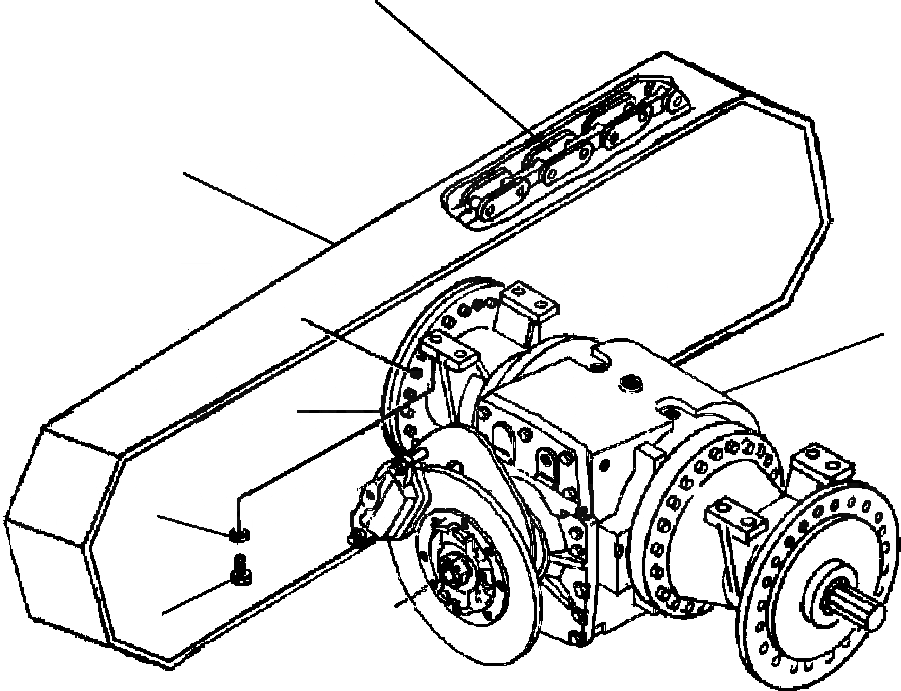 Схема запчастей Komatsu GD650A-2CY - FIG. F-A КОНЕЧНАЯ ПЕРЕДАЧА И СДВОЕНН.S - С PLANETARY СИЛОВАЯ ПЕРЕДАЧА И КОНЕЧНАЯ ПЕРЕДАЧА