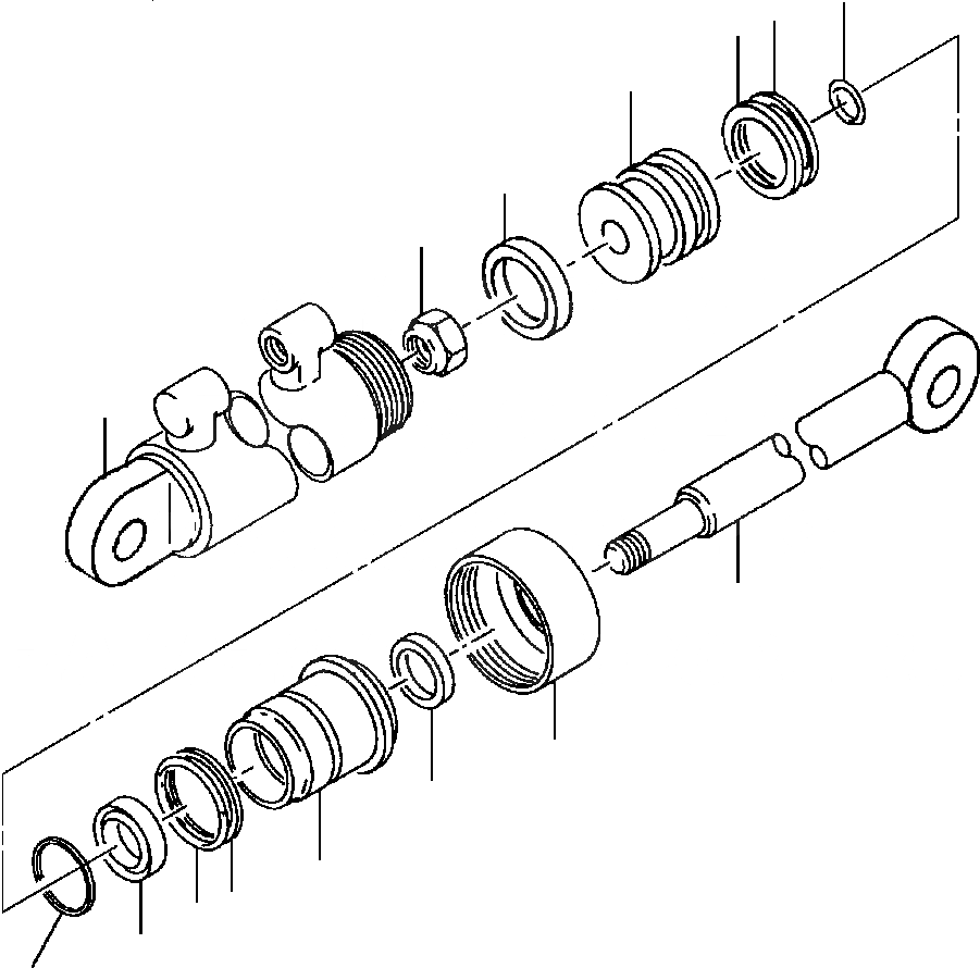 Схема запчастей Komatsu GD650A-2CY - FIG. H-A9 MOLDBOARD SHIFT ЦИЛИНДР ГИДРАВЛИКА