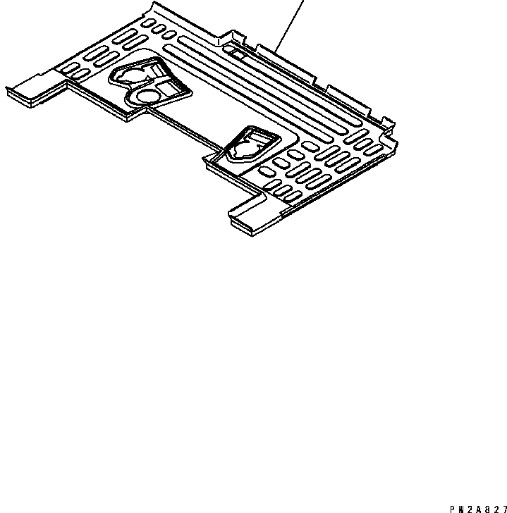 Схема запчастей Komatsu GD655-3C - ПОЛ МАТЕРИАЛ КАБИНА ОПЕРАТОРА И СИСТЕМА УПРАВЛЕНИЯ