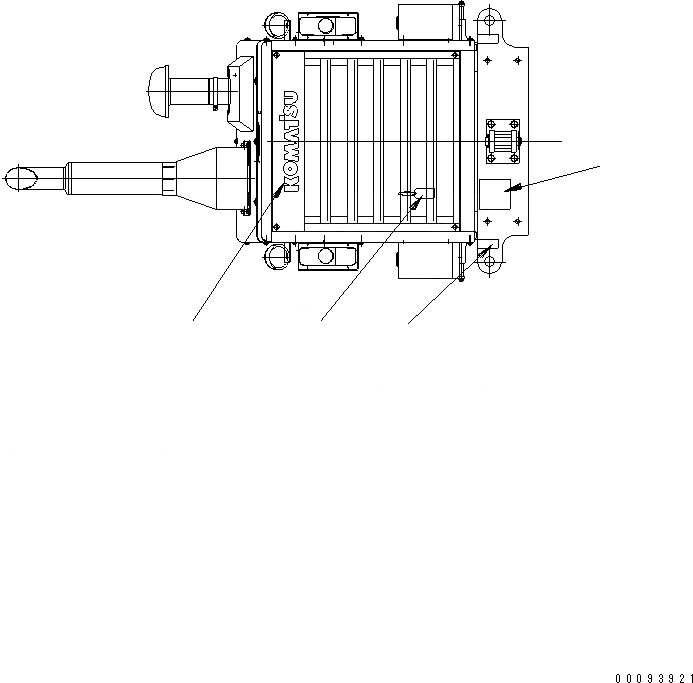 Схема запчастей Komatsu GD663A-2 - МАРКИРОВКА (/) МАРКИРОВКА¤ ИНСТРУМЕНТ И РЕМКОМПЛЕКТЫ