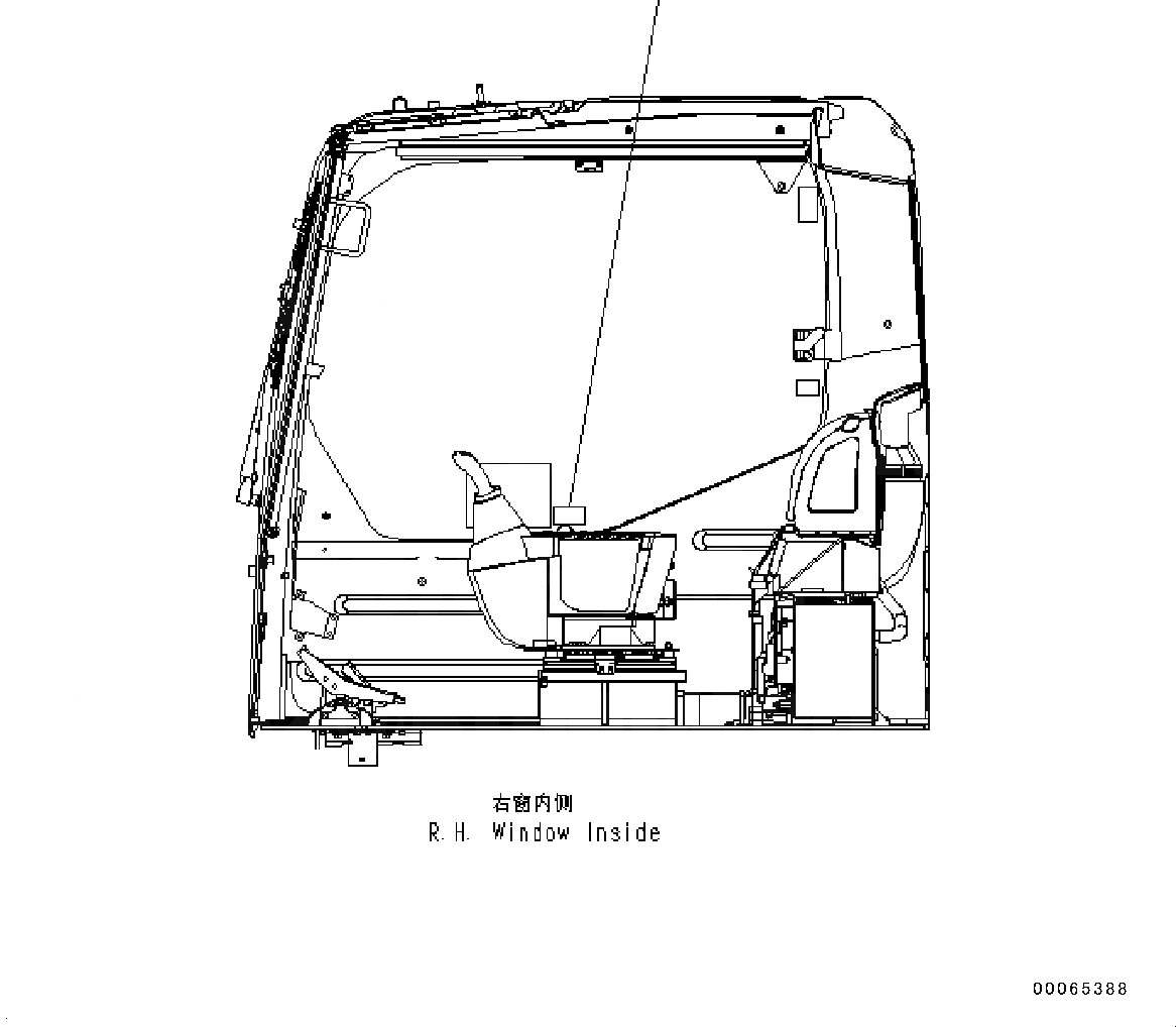 Схема запчастей Komatsu PC300-8M0 - KOMTRAX ПЛАСТИНА U [МАРКИРОВКА]