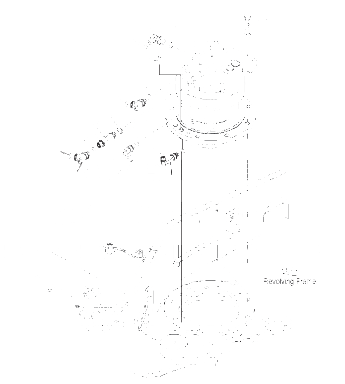 Схема запчастей Komatsu PC57-7 - МЕХАНИЗМ ПОВОРОТА И КОМПОНЕНТЫ N [ПОВОРОТН. КРУГ И КОМПОНЕНТЫ]