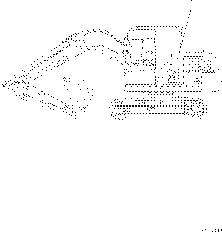 Схема запчастей Komatsu PC70-8 - КАБИНА (ПЛАСТИНА) K [КАБИНА ОПЕРАТОРА И СИСТЕМА УПРАВЛЕНИЯ]