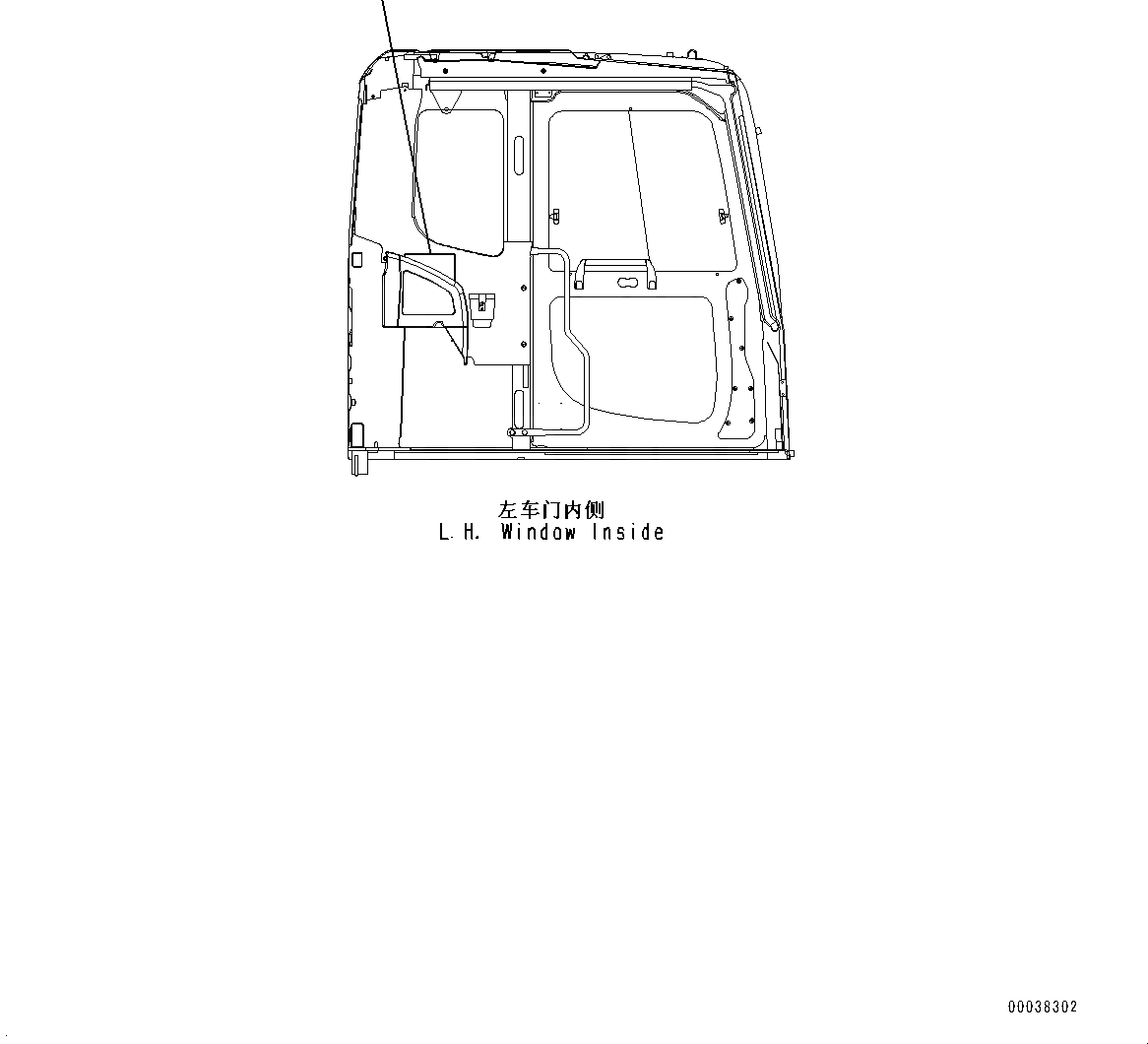 Схема запчастей Komatsu PC130-8M0 - СМАЗКА CHART U [МАРКИРОВКА]