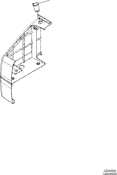 Схема запчастей Komatsu PC650LC-8E0 - ПРЕДУПРЕЖДАЮЩ. МАРКИРОВКАS U [МАРКИРОВКА]