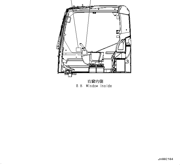 Схема запчастей Komatsu PC200-8M0 - ПРЕДУПРЕЖДАЮЩ. МАРКИРОВКАS U [МАРКИРОВКА]