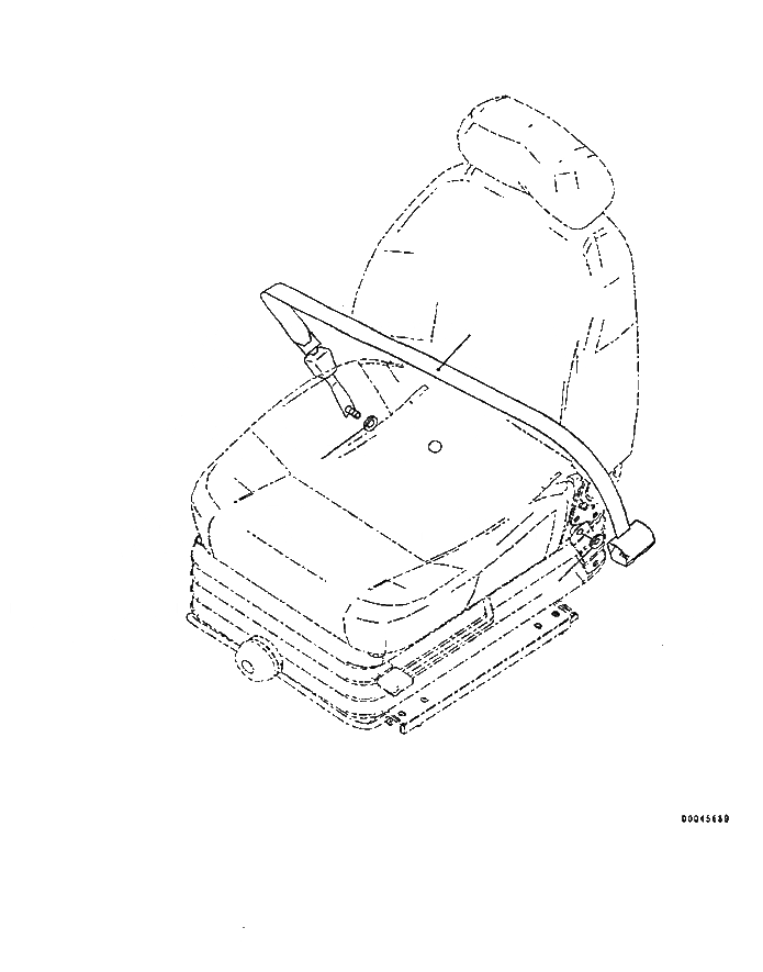 Схема запчастей Komatsu PC220-8M0 - РЕМЕНЬ БЕЗОПАСНОСТИ (MM ШИР.) (ДЛЯ KAB СИДЕНЬЕ) K [КАБИНА ОПЕРАТОРА И СИСТЕМА УПРАВЛЕНИЯ]