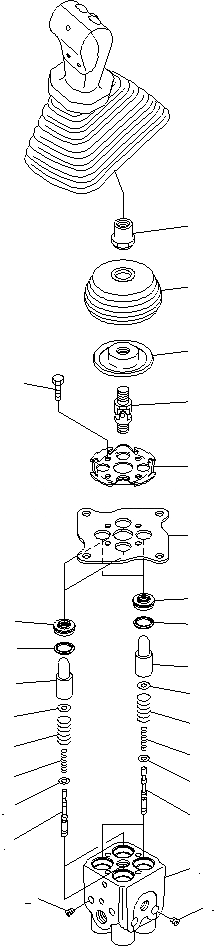 Схема запчастей Komatsu PC130F-7 - PROV ATT ЛИНИЯ SHEAR HEAD (КЛАПАН В СБОРЕ RH,ВНУТР. ЧАСТИ /)(J7-UP) H